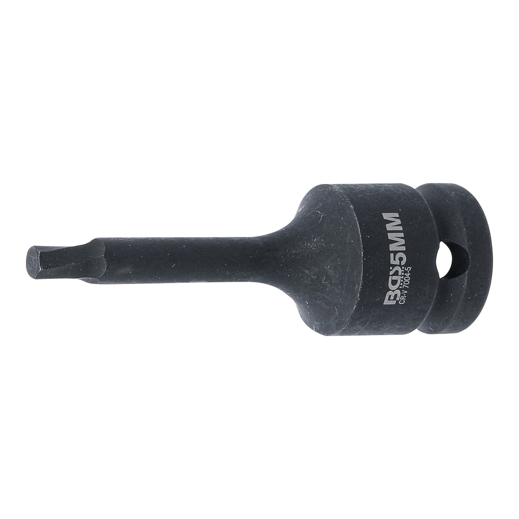 BGS Schraubenausdreher 7004-5, Antrieb Innenvierkant 12,5 mm (1/2"), für defekten Innensechskant 5 mm ; BGS technic