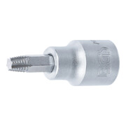 BGS Schraubenausdreher-Bit-Einsatz 7098-T30, Antrieb Innenvierkant 10 mm (3/8"), für defektes T-Profil (für Torx) T30
