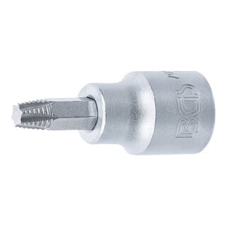 BGS Schraubenausdreher-Bit-Einsatz 7098-T30, Antrieb Innenvierkant 10 mm (3/8"), für defektes T-Profil (für TX) T30