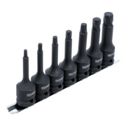 BGS Schraubenausdreher-Satz 7004, Antrieb Innenvierkant 12,5 mm (1/2"), für defekten Innensechskant 4 - 12 mm, 7-tlg.-2