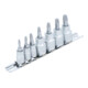 BGS Schraubenausdreher-Satz 7098, Antrieb Innenvierkant 6,3 mm (1/4") / 10 mm (3/8"), für defektes T-Profil (für Torx), T10 - T40, 7-tlg.-3