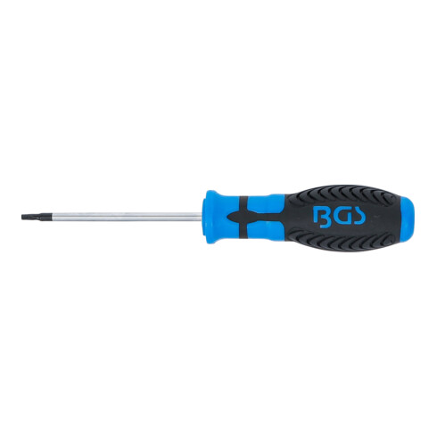 BGS Schraubendreher 4917, T-Profil (für Torx) T10, Klingenlänge 80 mm