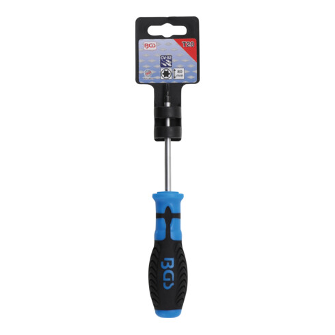 BGS Schraubendreher 4919, T-Profil (für Torx) T20, Klingenlänge 80 mm