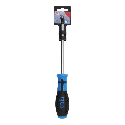 BGS Schraubendreher 7849-T40, T-Profil (für Torx) mit Bohrung T40, Klingenlänge 150 mm