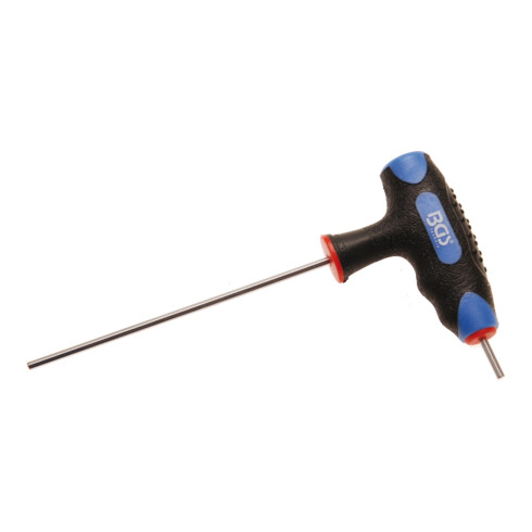 BGS Schraubendreher mit T-Griff und seitlicher Klinge 4010-1, Innensechskant 2 mm
