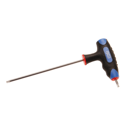 BGS Schraubendreher mit T-Griff und seitlicher Klinge 4010-11, T-Profil (für Torx) T15