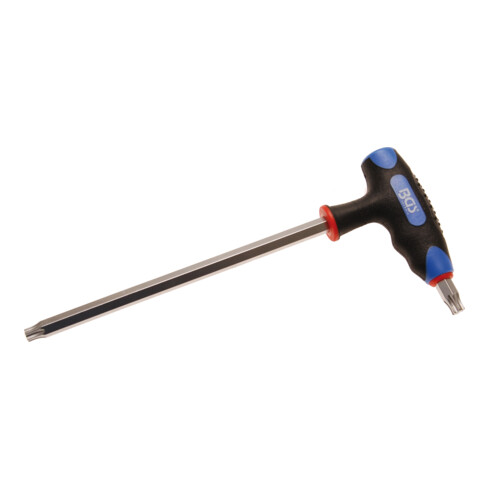 BGS Schraubendreher mit T-Griff und seitlicher Klinge 4010-18, T-Profil (für Torx) T50