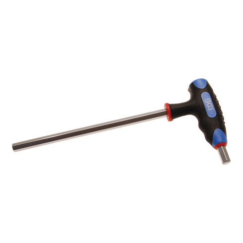 BGS Schraubendreher mit T-Griff und seitlicher Klinge 4010-9, Innensechskant 10 mm