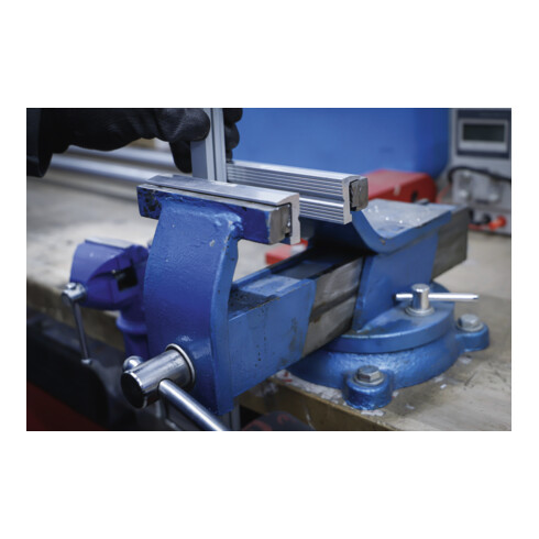 BGS Schraubstock-Schutzbacken 9283, Aluminium, Breite 150 mm, 2-tlg.