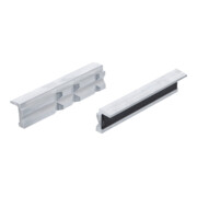 BGS Schraubstock-Schutzbacken 9284, Aluminium, Breite 125 mm, 2-tlg.