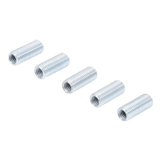 BGS Schroefdraad reparatiebussen | binnendraad M6 x 1 / buitendraad M8 x 1 | 5-dlg.
