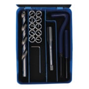 BGS Schroefdraad reparatieset in metalen koffer, 14 delig