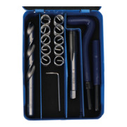 BGS Schroefdraad reparatieset in metalen koffer, 14 delig