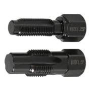 BGS schroefdraad reparatieset voor lambdasonde schroefdraad, 2 delig.