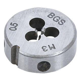 BGS Schroefdraadmatrijs M3 x 0,5 x 25 mm