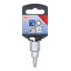 BGS Schroefuitdraaier-dopsleutelbit | 10 mm (3/8") | voor defect T-profiel (voor Torx) T30-3