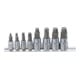 BGS schroefuittrekset aandrijving 6,3 mm (1/4 inch) / 10 mm (3/8 inch) voor defecte inbus 3 - 10 mm 8 delig-1