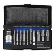 BGS Schroevedraaierset voor defect T-profiel (voor TX) T10 - T55 11 delig