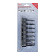 BGS Schroeven uitdraaiset | aandrijving 12,5 mm (1/2") | vooor defecte biinnenzeskant 4 - 12 mm | 7-dlg.-5