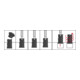 BGS Schroeven uitdraaiset | voor binnenzeskant 1,5 - 10 mm / T-profiel (voor TX) | T10 - T55 | 19-dlg.-2