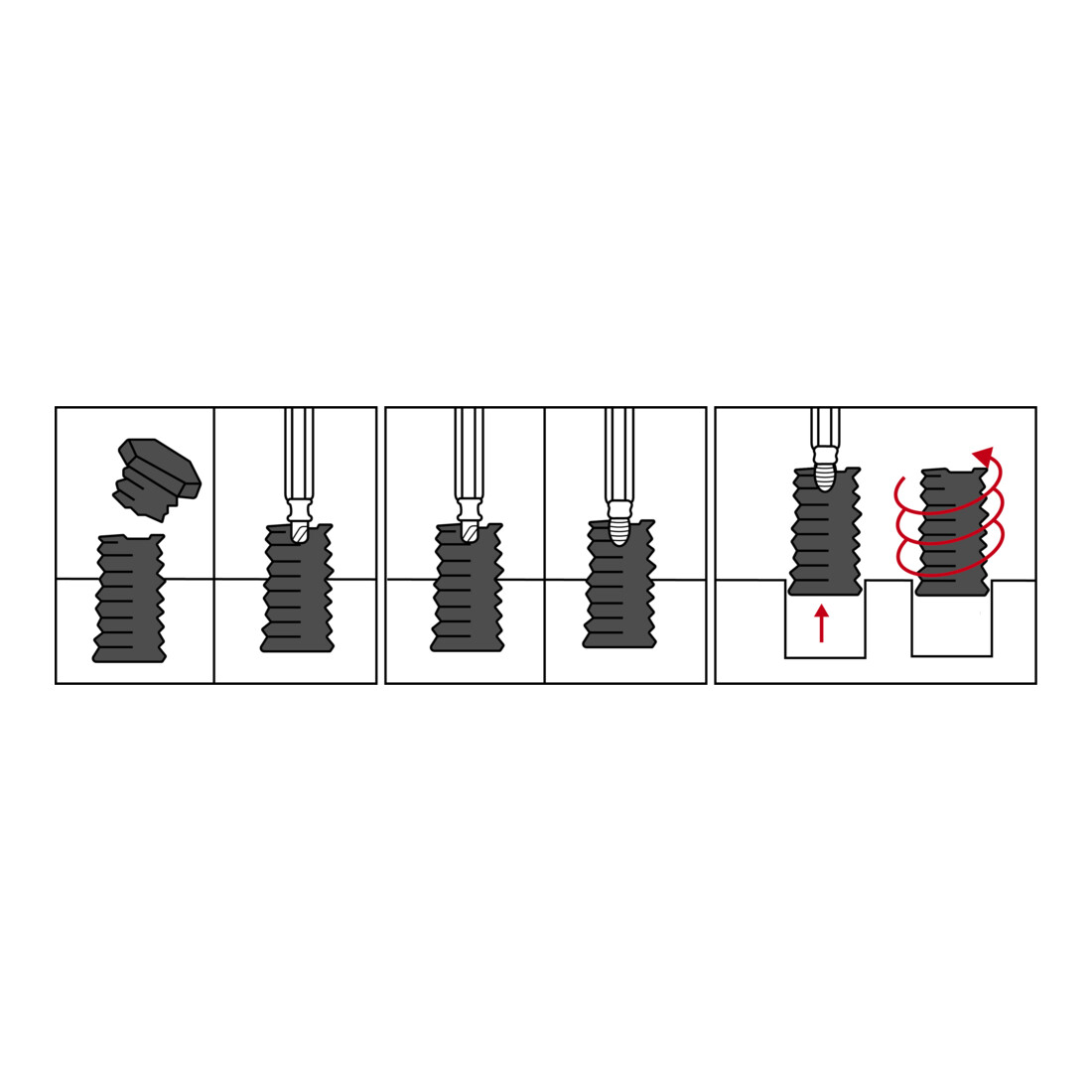 BGS Schroeven uitdraaiset | voor binnenzeskant 1,5 - 10 mm / T-profiel (voor TX) | T10 - T55 | 19-dlg.