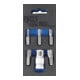 BGS Schroevendraaier bit set aandrijving externe zeskant 10 mm (3/8 inch) interne multipoint (voor XZN) 6 delig-1