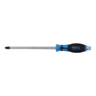 BGS Schroevendraaier, blad met zeskant profiel dwarsuitsparing PH4 Bladlengte 200 mm