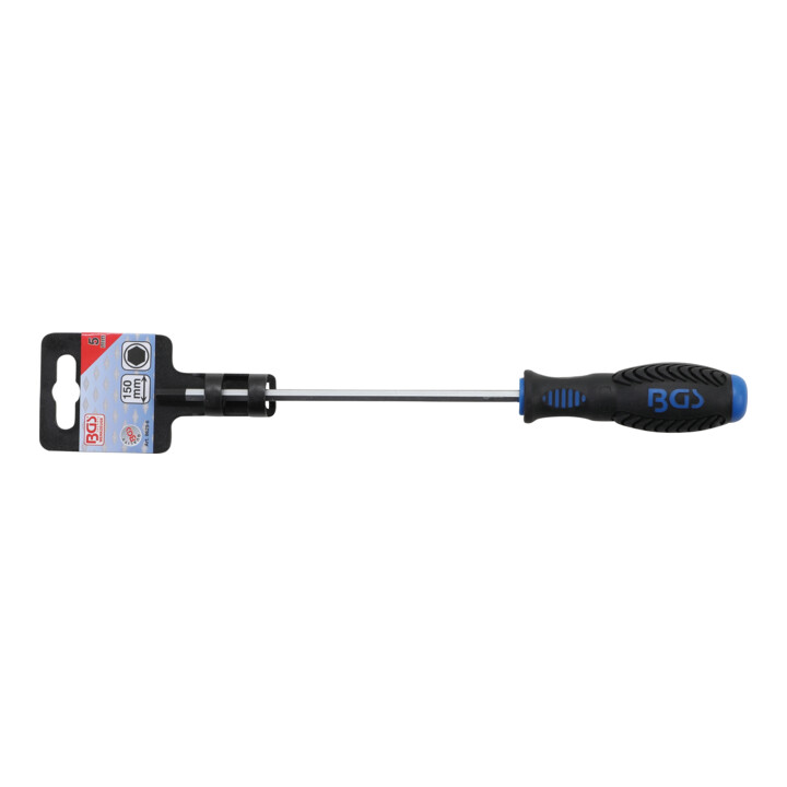 BGS Schroevendraaier | inbus 5 mm | Meslengte 150 mm