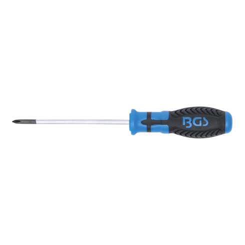 BGS Schroevendraaier | kruiskop PH0 | Meslengte 75 mm