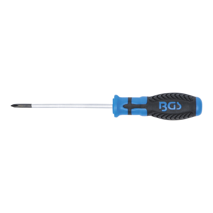 BGS Schroevendraaier | kruiskop PH0 | Meslengte 75 mm