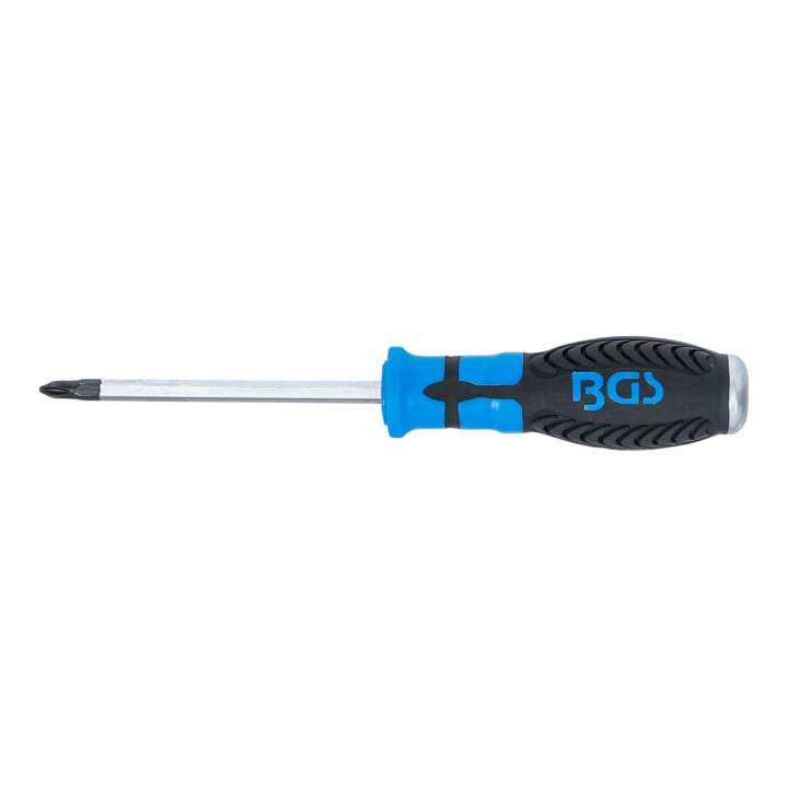BGS Schroevendraaier | kruiskop PH2 | Meslengte 100 mm