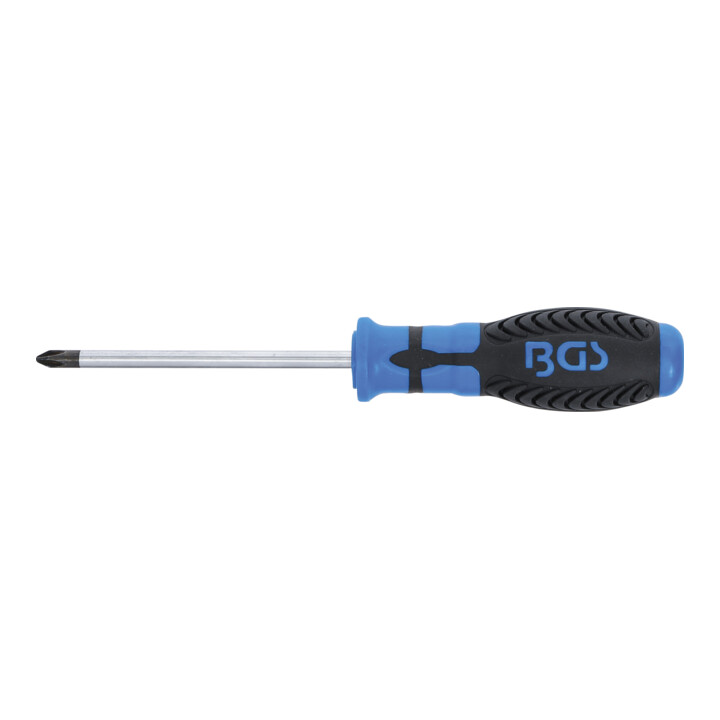 BGS Schroevendraaier | kruiskop PH2 | Meslengte 100 mm