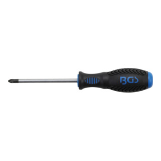 BGS Schroevendraaier | kruiskop PZ2 | Meslengte 100 mm