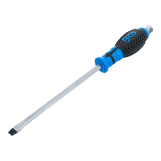 BGS Schroevendraaier | met buitenzeskant | sleuf 9,5 mm | steellengte 200 mm