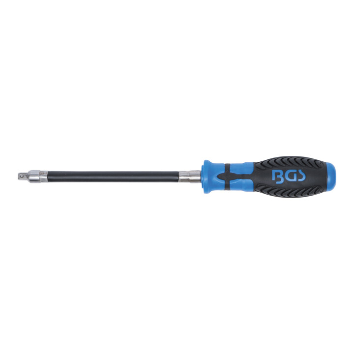 BGS Schroevendraaier met flexibele ronde greep | 6,3 mm (1/4")