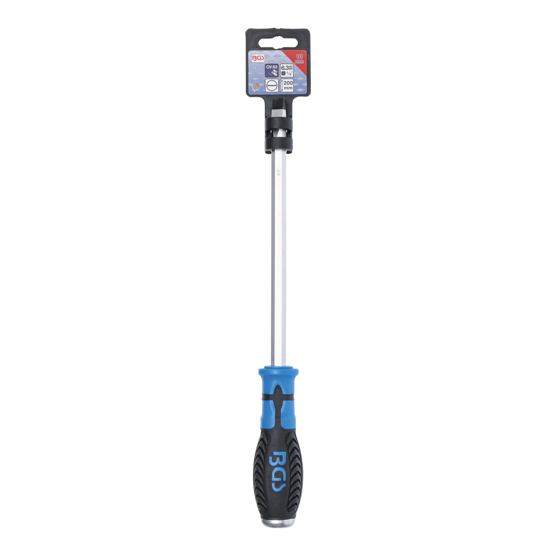 BGS Schroevendraaier | sleuf 10 mm | Meslengte 200 mm