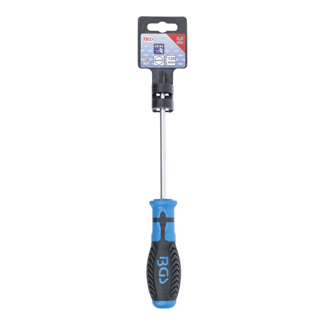 BGS Schroevendraaier | sleuf 5,5 mm | Meslengte 125 mm