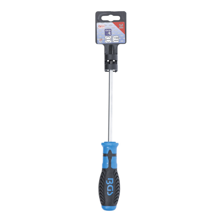 BGS Schroevendraaier | sleuf 6,5 mm | Meslengte 150 mm