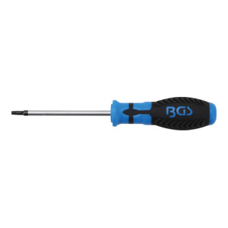 BGS Schroevendraaier | T-profiel (voor TX) met boring T25 | Meslengte 100 mm