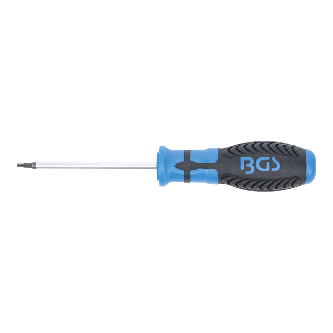 BGS Schroevendraaier | T-profiel (voor TX) met boring T8 | Meslengte 80 mm
