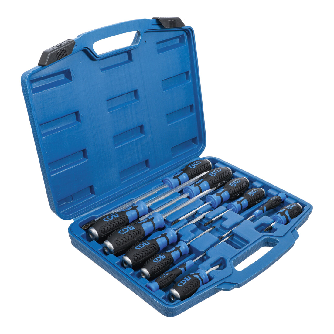 BGS Schroevendraaierset met 6,3 mm (1/4 inch) vierkantaandrijving 12 dlg. 7896