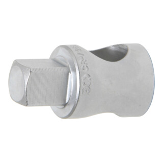 BGS schuifgreepadapter voor verlengstukken uitwendig vierkant 12,5 mm (1/2")