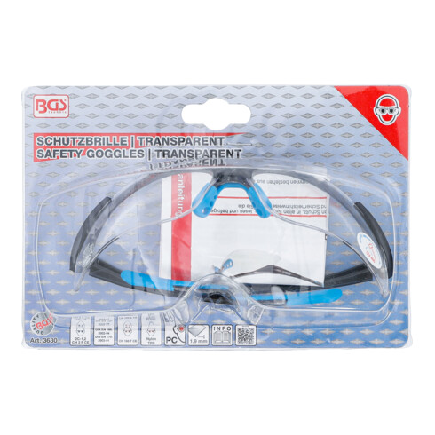 BGS Schutzbrille 3630, transparent