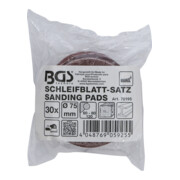 BGS Schuurbladen set voor excentrische schuurmachine Ø 75 mm K 60 - 80 - 120 30 dlg.-4