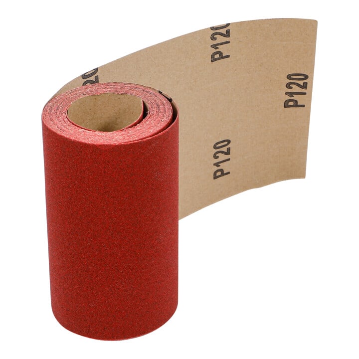 BGS Schuurpapierrol, 115 mm x 5 m, korrel 120