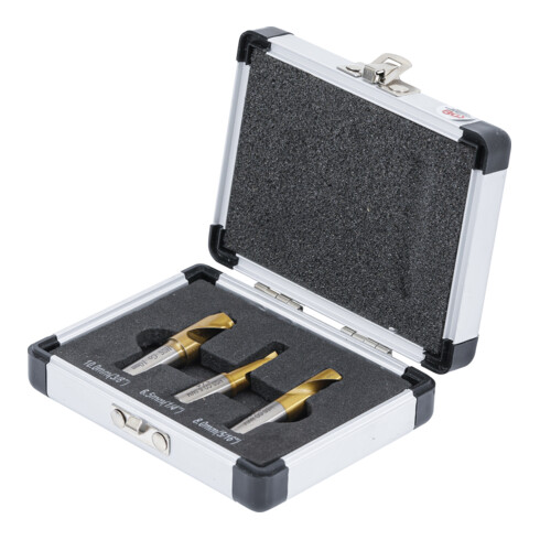 BGS Schweißpunkt-Bohrer-Satz 5% Cobalt-Stahl, 3-tlg.