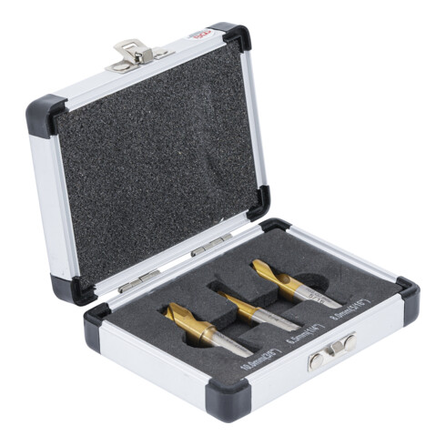 BGS Schweißpunkt-Bohrer-Satz 5% Cobalt-Stahl, 3-tlg.