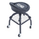 BGS Sedia da officina, con 4 ruote, regolabile in altezza, 540 - 680 mm-5