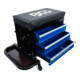 BGS Sedia da officina su ruote, con 3 cassetti-1