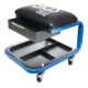 BGS Sedile a rotelle per officina, con cassetto-1